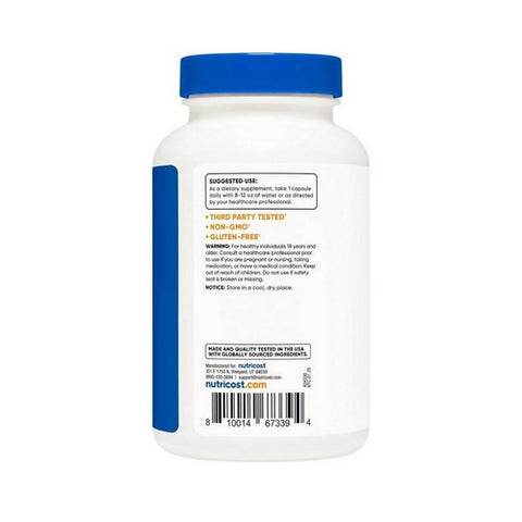 Nutricost, Grape Seed Capsules, 400 Mg, 240 Count