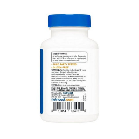 Nutricost, Artemisinin Capsules, 200 Mg, 120 Count