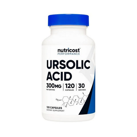 Nutricost, Ursolic Acid Capsules, 300 Mg, 120 Count