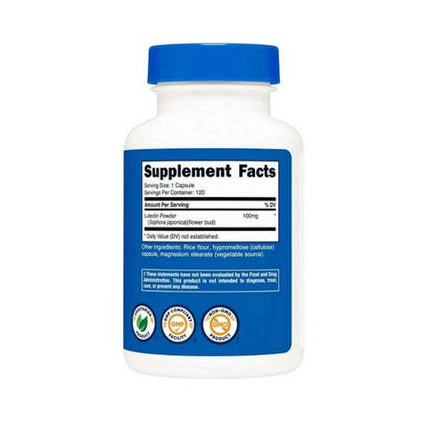 Nutricost, Luteolin Capsules, 100 Mg, 120 Count