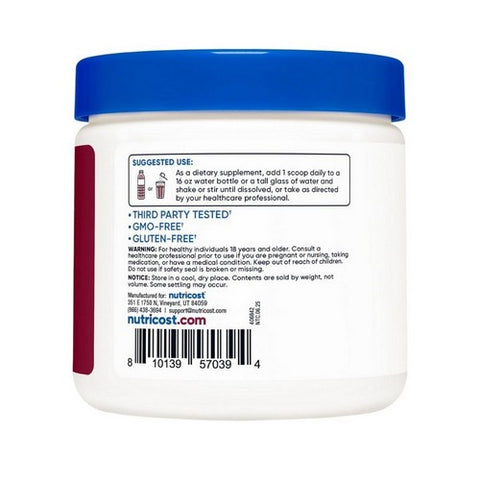 Nutricost, Energy Complex Powder Grape, 60 Servings