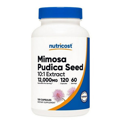Nutricost, Mimosa Pudica Seed 10:1 Capsules, 12,000 Mg, 120 Count