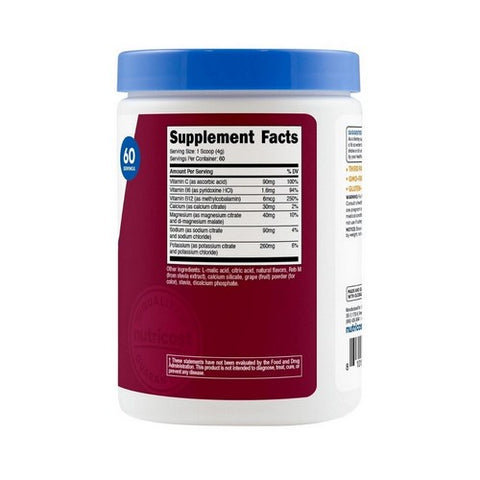 Nutricost, Electrolytes Hydration Complex Grape, 60 Servings