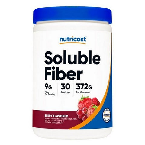 Nutricost, Soluble Fiber Powder Berry, 30 Serving