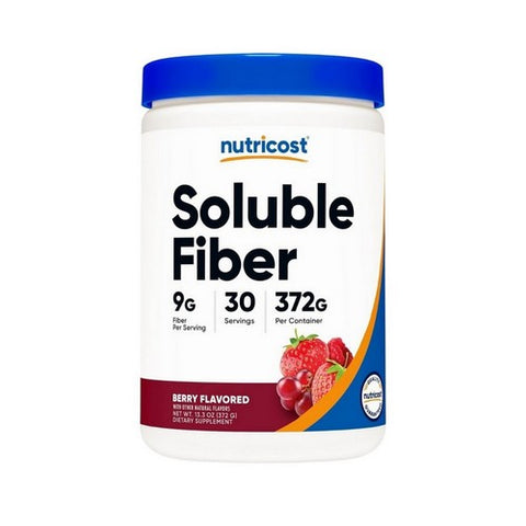 Nutricost, Soluble Fiber Powder Berry, 30 Serving