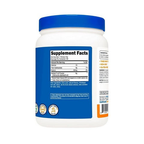 Nutricost, Baobab Powder Orange, 1 Lb