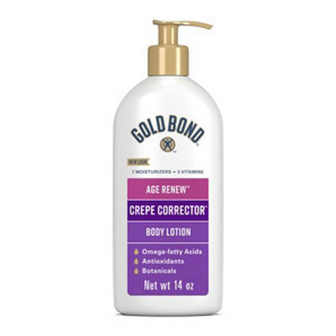 Gold Bond, Age Renew Crepe Corrector Body Lotion, 14 Oz (Case Of 1)
