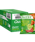Tortilla Style Protein Chips Chili Lime 1.1 Oz (Pack Of 8) by Quest
