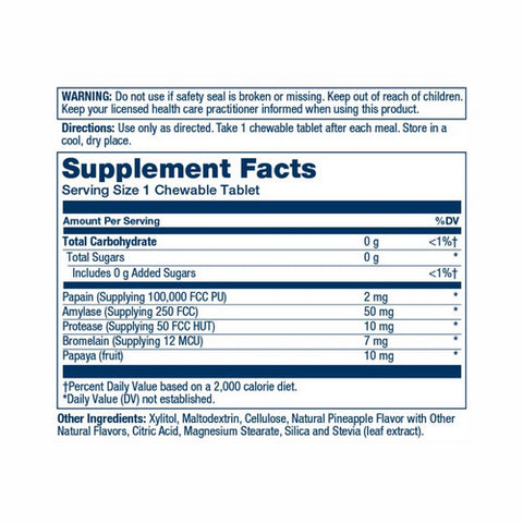 Solaray, Papaya Enzyme, 90 Count