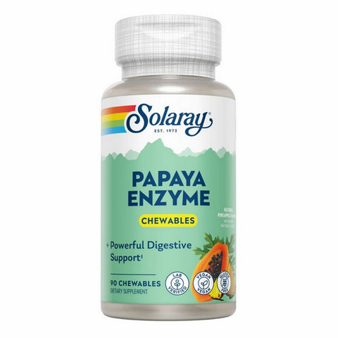 Solaray, Papaya Enzyme, 90 Count