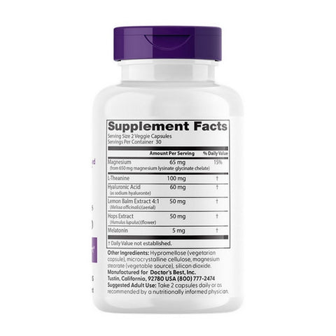 Doctors Best, Women's Beauty Sleep, 60 VegCaps
