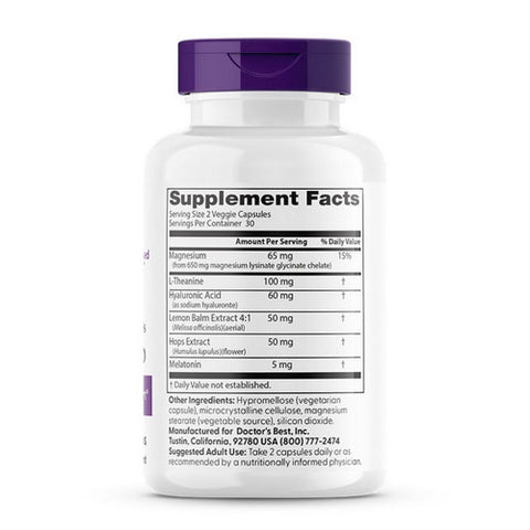 Doctors Best, Women's Beauty Sleep, 60 VegCaps