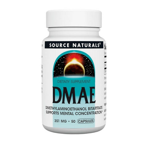 Source Naturals, Dmae Capsules, 50 Caps