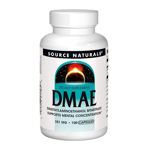 Source Naturals, Dmae Capsules, 100 Caps