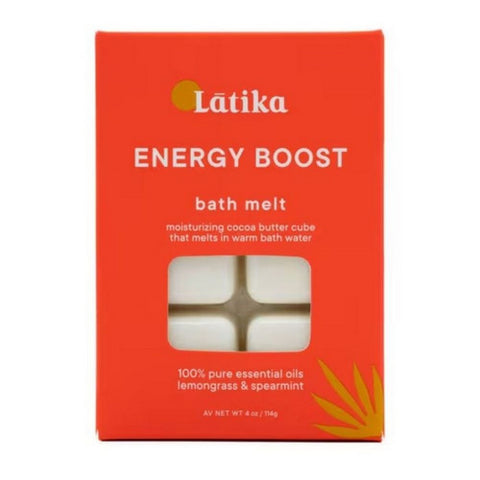 Latika Soap, Bath Melt Energy Boost, 6 Count