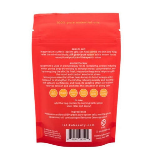 Latika Soap, Bath Soak Energy Boost, 4 Oz