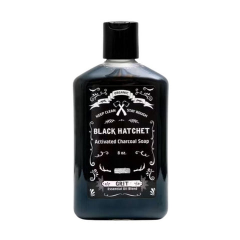 Latika Soap, Black Hatchet Body Wash Grit, 8 Oz