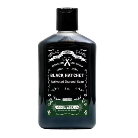 Latika Soap, Black Hatchet Body Wash Hunter, 8 Oz