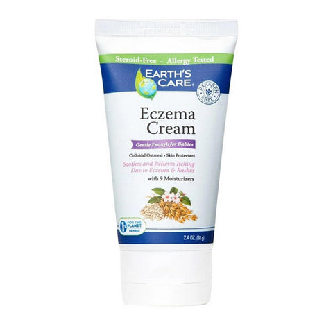 Earths Care, Eczema Cream, 2.4 Oz
