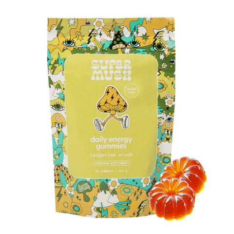 SuperMush, Daily Energy Gummies, 60 Gummies