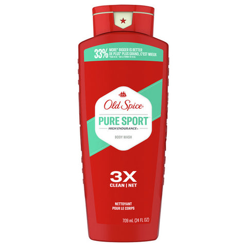 Old Spice, Old Spice High Endurance Pure Sport Body Wash, 24 Oz (Case Of 4)