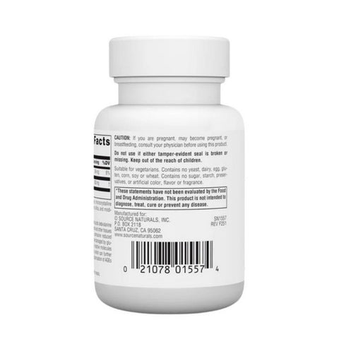 Source Naturals, L-Carnosine, 500 MG, 30 Tabs