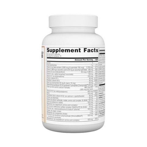 Source Naturals, Life Force No Iron Capsules, 60 Caps (No Iron)