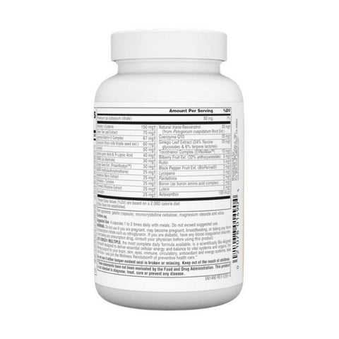 Source Naturals, Life Force No Iron Capsules, 60 Caps (No Iron)