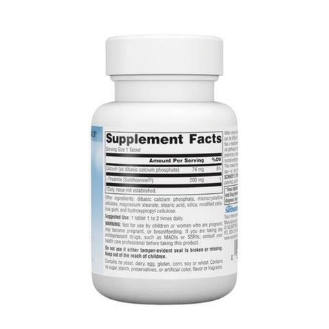Source Naturals, L-Theanine, 200 mg, 30 Tabs