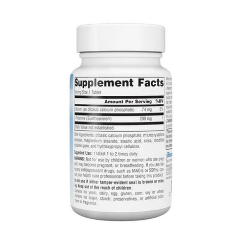 Source Naturals, L-Theanine, 200 mg, 60 Tabs