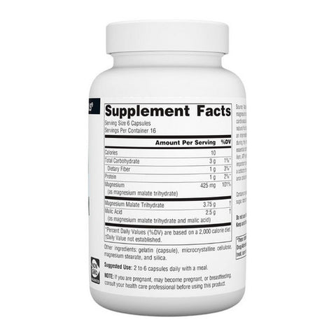 Source Naturals, Magnesium Malate, 100 Caps
