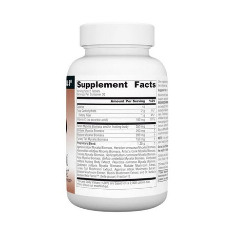 Source Naturals, Mushroom Immune Defense, 60 Tabs