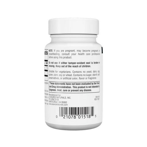 Source Naturals, Myricetin, 100 MG, 60 Tabs