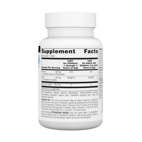 Source Naturals, Potassium Iodide, 120 Tabs