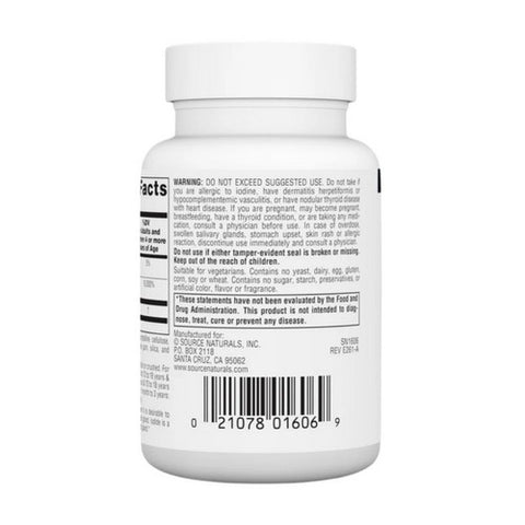 Source Naturals, Potassium Iodide, 120 Tabs