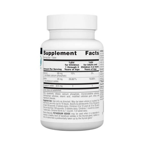 Source Naturals, Potassium Iodide, 60 Tabs