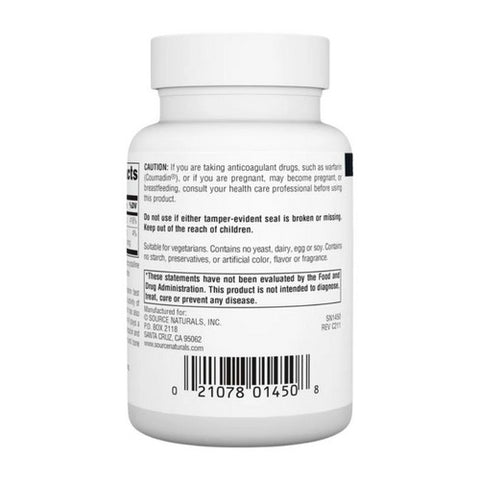 Source Naturals, Vitamin K, 500 MCG, 200 Tabs