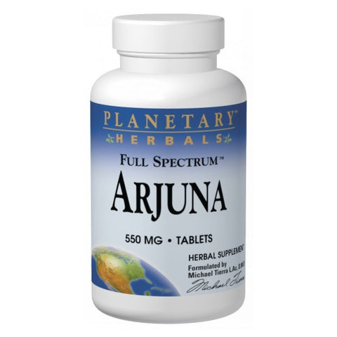 Planetary Herbals, Full Spectrum Arjuna, 120 Tabs