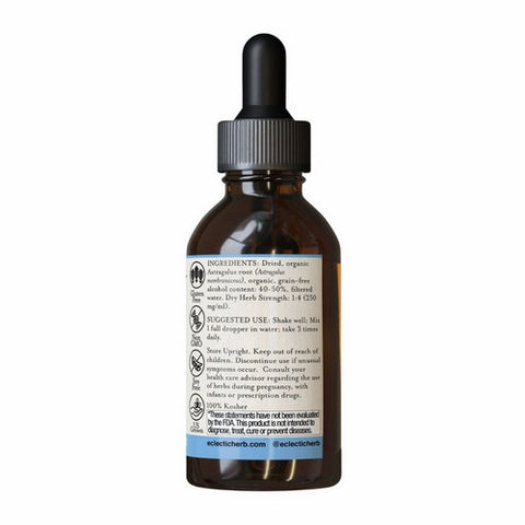 Eclectic Herb, Astragalus, 2 Oz with Alcohol