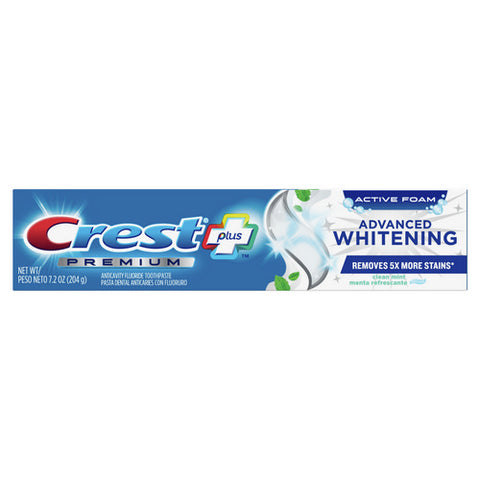 Crest, Crest Premium Plus Advanced Whitening Toothpaste, 7.2 Oz (Case Of 12)
