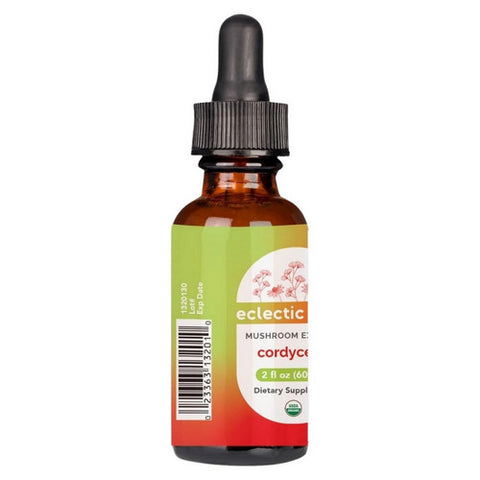Eclectic Herb, Cordyceps, 2 Oz with Alcohol
