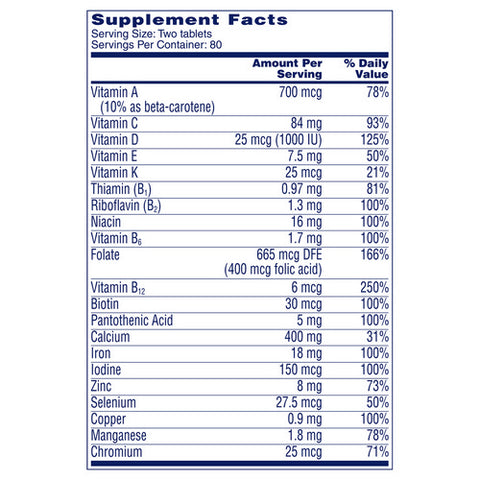 One A Day, Womens Petites Complete Multivitamin, 160 Count (Case Of 3)