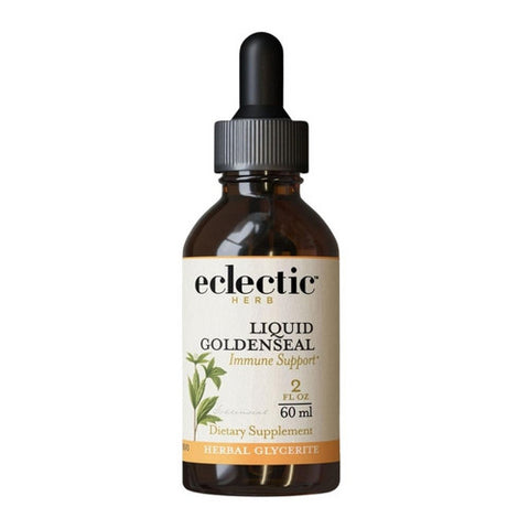 Eclectic Herb, Goldenseal - Liquid, 2 Oz Alcohol free