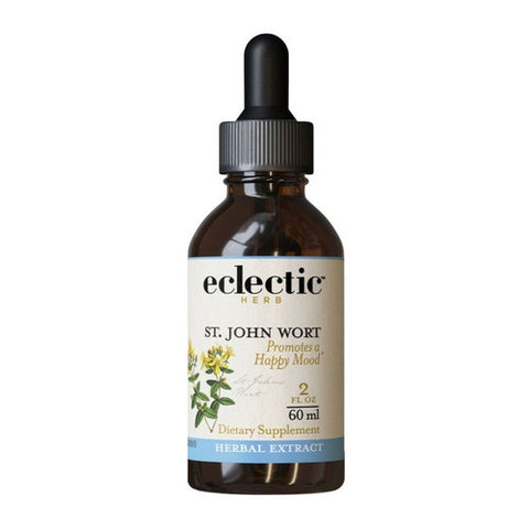 Eclectic Herb, St. John' s Wort, 2 Oz with Alcohol