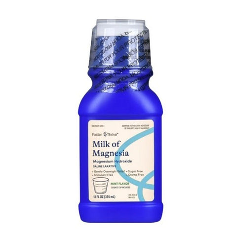 Foster And Thrive, Milk Of Magnesia Mint, 12 Oz