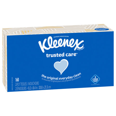 Kleenex, Kleenex Facial Tissue, 160 Count (Case Of 24)
