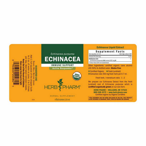 Herb Pharm, Echinacea Extract, 4 Oz