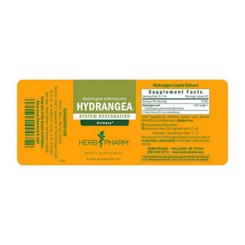 Herb Pharm, Hydrangea Extract, 4 Oz