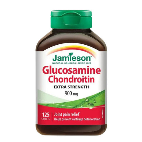 Extra Strength Glucosamine Chondroitin 125 Caplets by Jamieson Vitamins