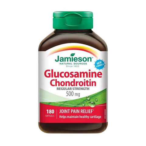 Glucosamine Chondroitin 180 Softgels by Jamieson Vitamins